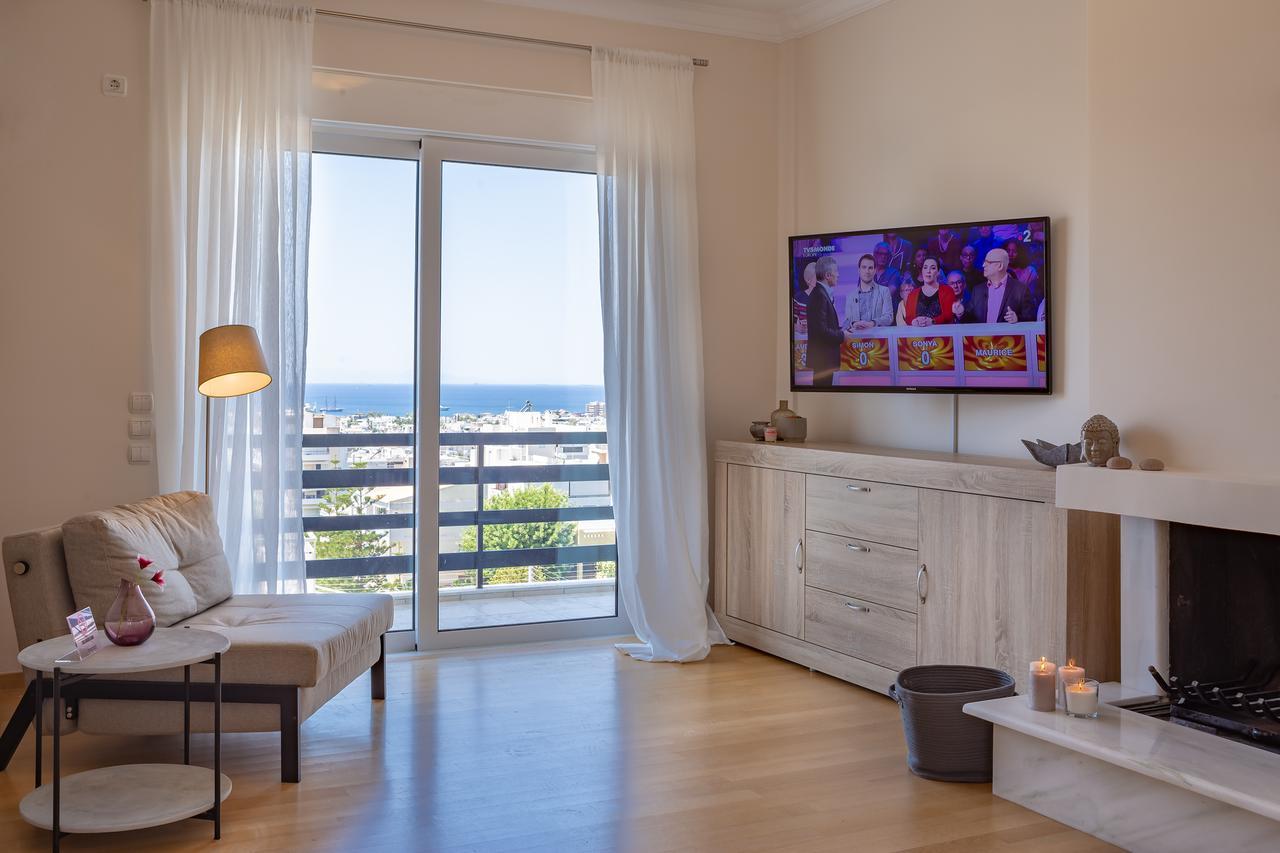 Rhea - Glyfada Sea View Apartment Афины Экстерьер фото