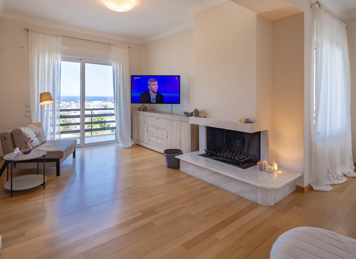 Rhea - Glyfada Sea View Apartment Афины Экстерьер фото